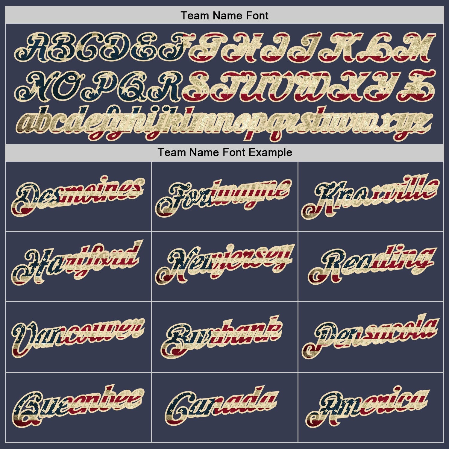 Custom Navy Vintage USA Flag-Cream Performance T-Shirt view 4
