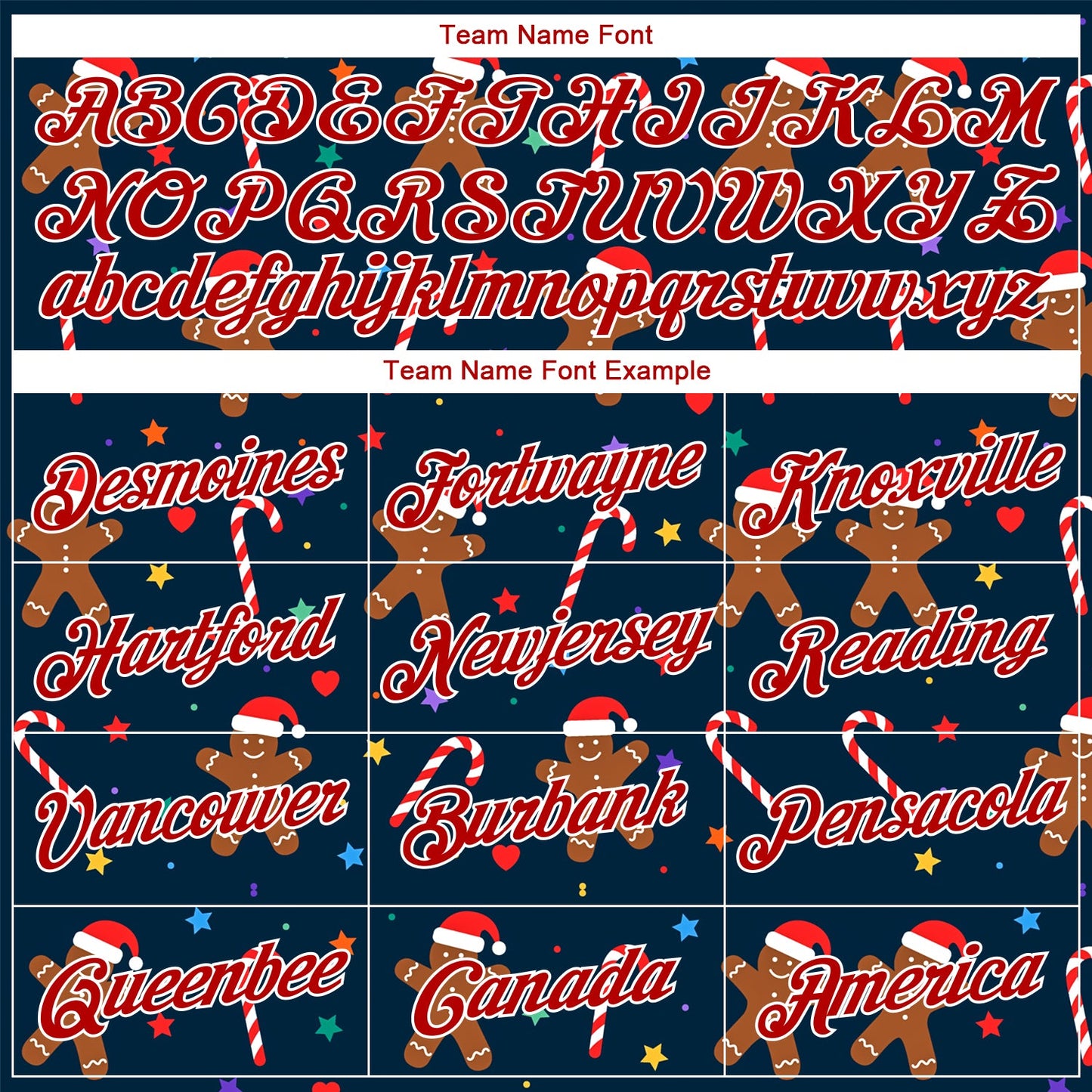 Custom Stitched Navy Red-White Christmas 3D Sports Pullover Sweatshirt Hoodie view 5