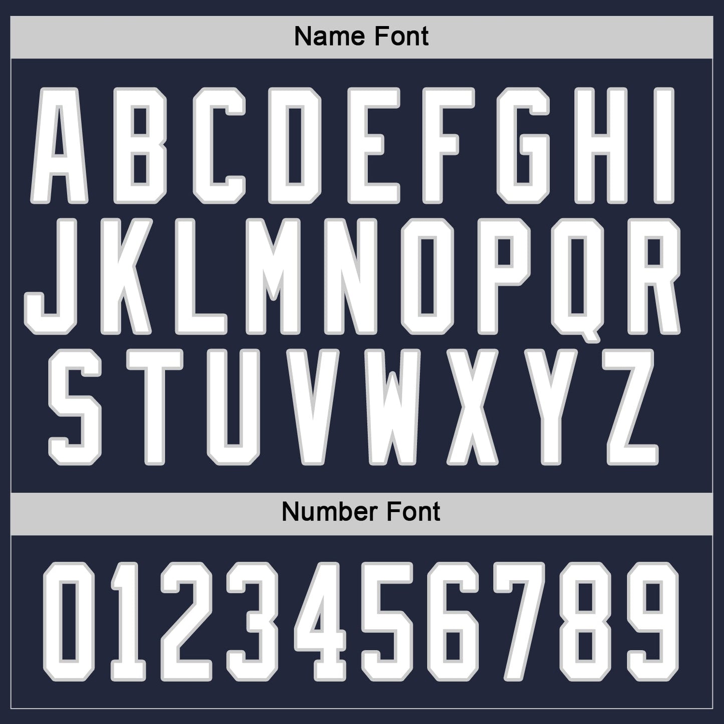 Custom Navy White-Gray Hockey Jersey view 3
