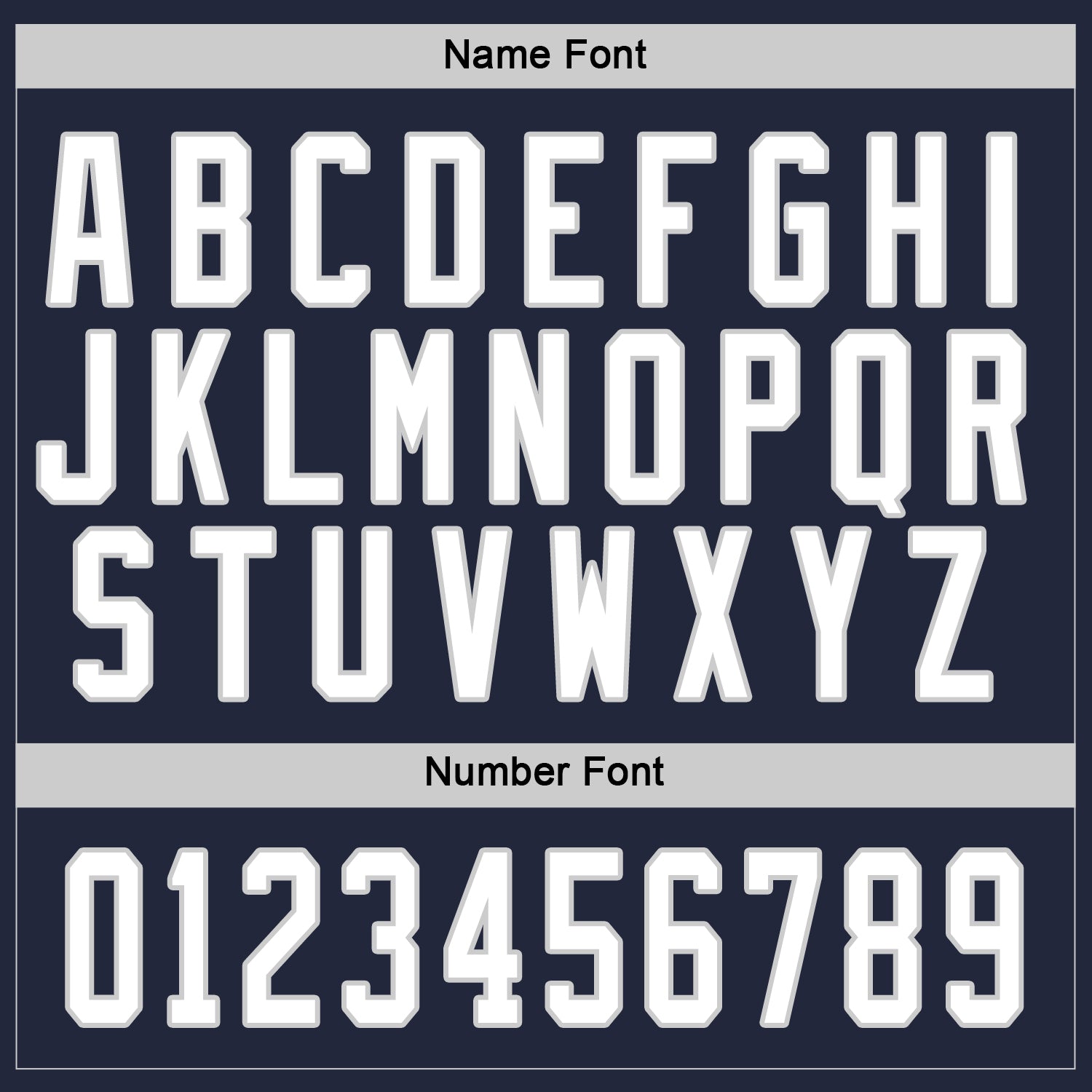 Custom Navy White-Gray Hockey Jersey view 3