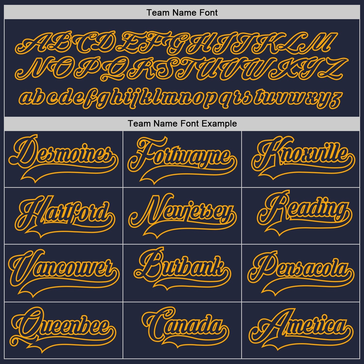 Custom Navy Navy-Gold Hockey Jersey view 4