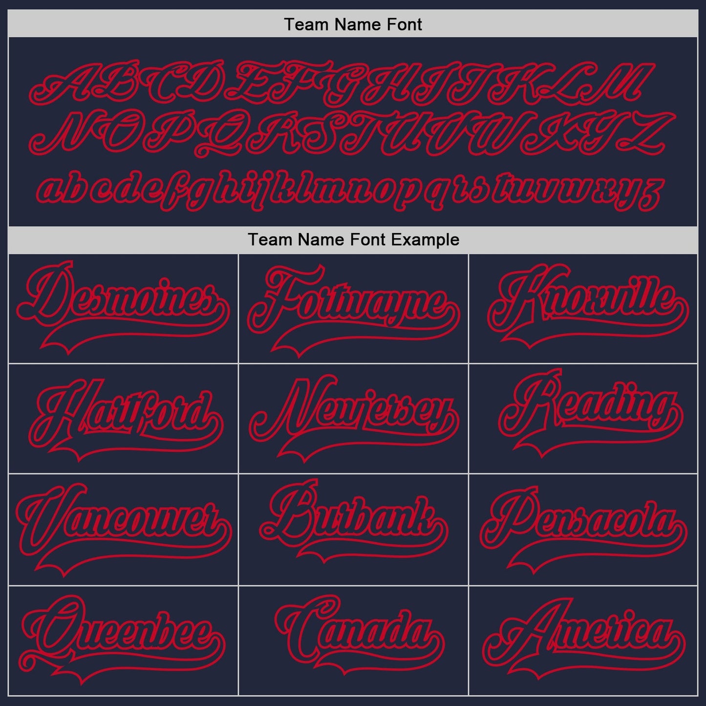 Custom Navy Navy-Red Hockey Jersey view 4