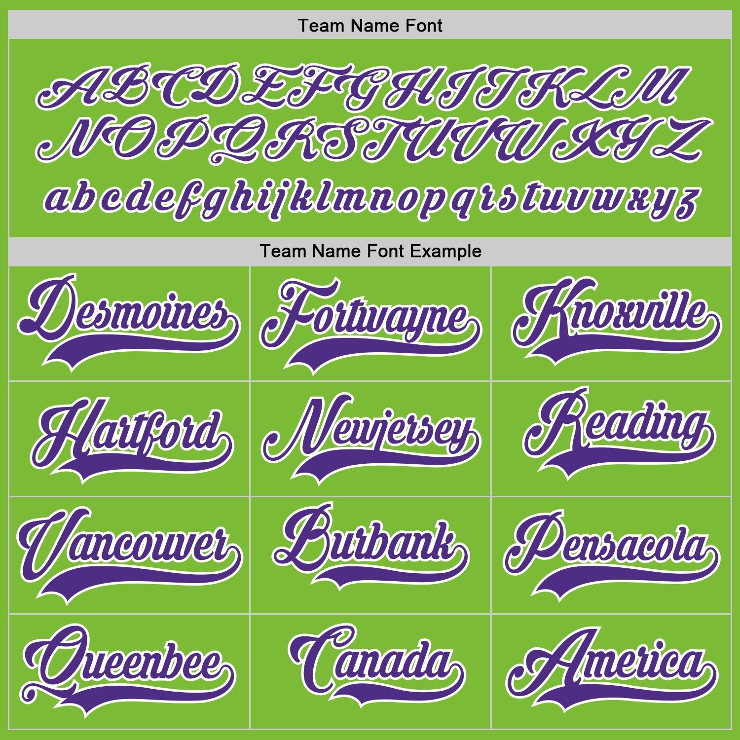 Custom Neon Green Purple-White Hockey Jersey view 4