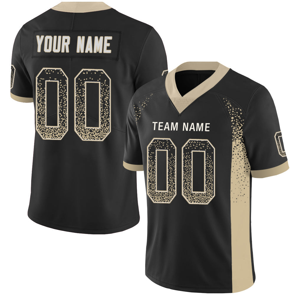 Custom NY.Giants Stitched American Football Jerseys Personalize Birthday Gifts Black Jersey - Main View