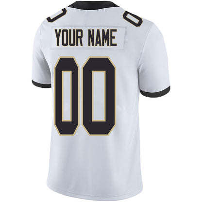 Custom NY.Giants Stitched American Football Jerseys Personalize Birthday Gifts White Jersey view 3