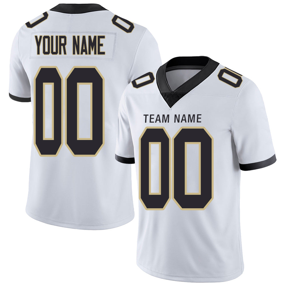 Custom NY.Giants Stitched American Football Jerseys Personalize Birthday Gifts White Jersey - Main View