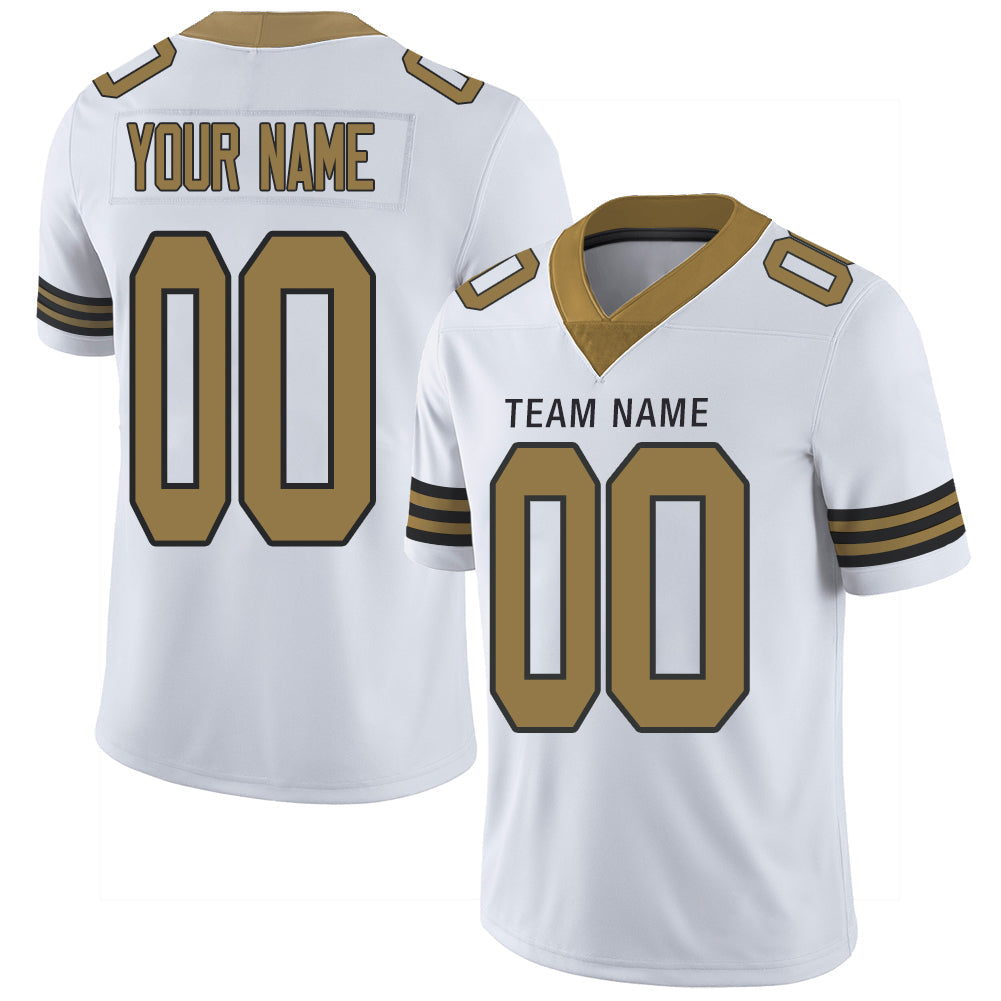 Custom NY.Giants Stitched American Football Jerseys Personalize Birthday Gifts White Jersey - Main View
