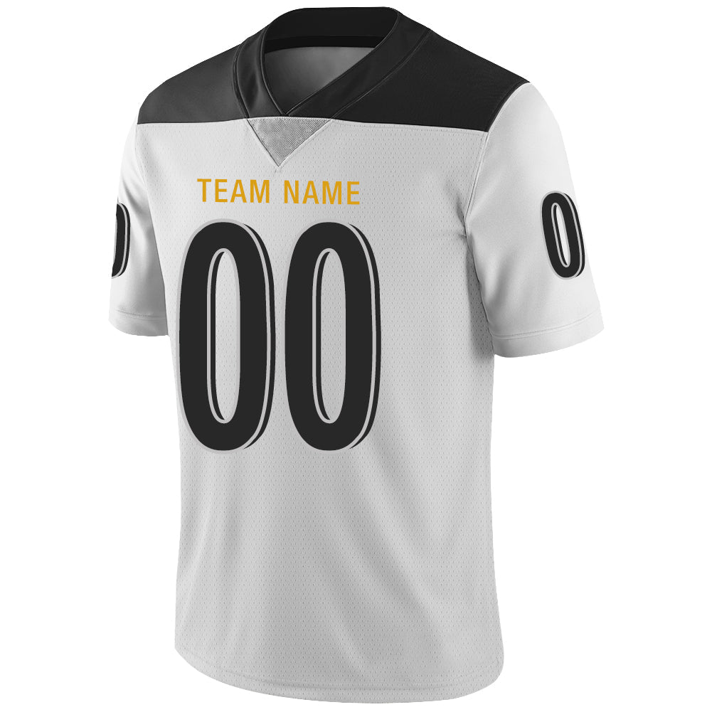 Custom NY.Giants Stitched American Football Jerseys Personalize Birthday Gifts White Jersey view 4