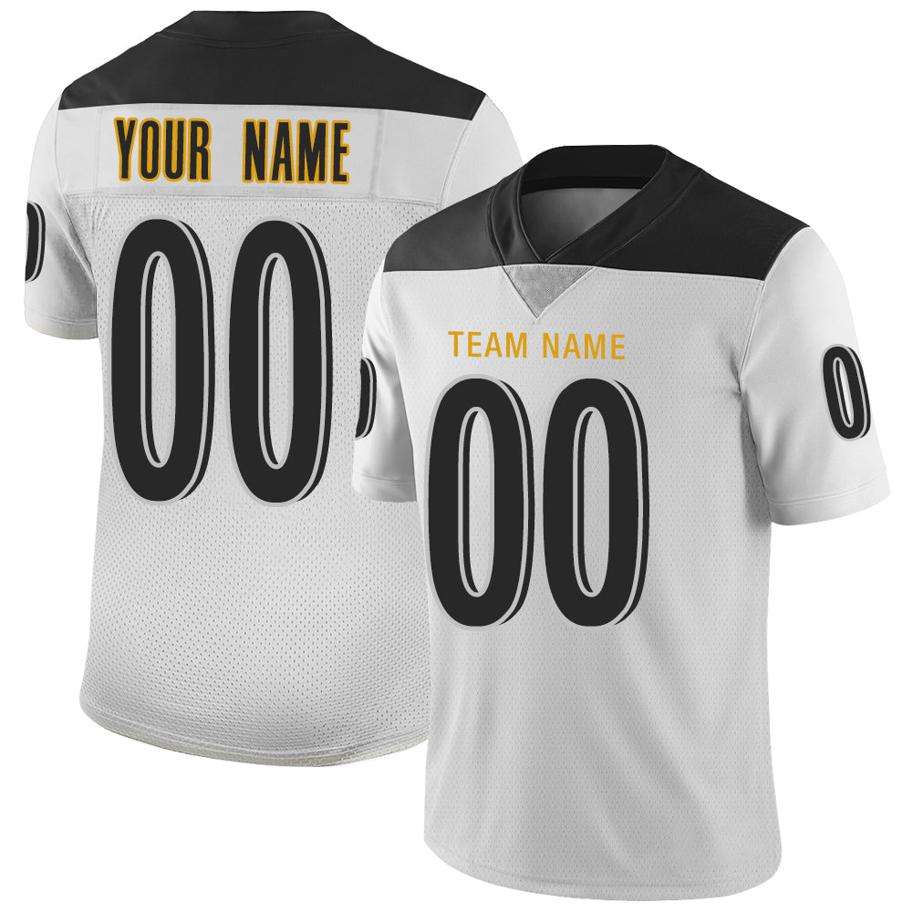 Custom NY.Giants Stitched American Football Jerseys Personalize Birthday Gifts White Jersey - Main View