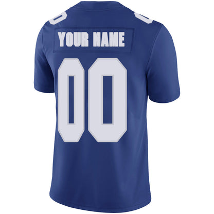 Custom NY.Jets Stitched American Football Jerseys Personalize Birthday Gifts Royal Jersey view 3