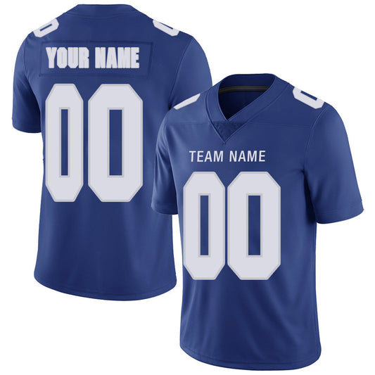 Custom NY.Jets Stitched American Football Jerseys Personalize Birthday Gifts Royal Jersey - Main View