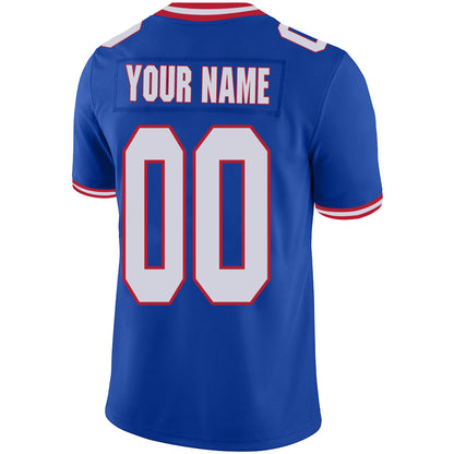 Custom NY.Jets Stitched American Football Jerseys Personalize Birthday Gifts Royal Jersey view 3