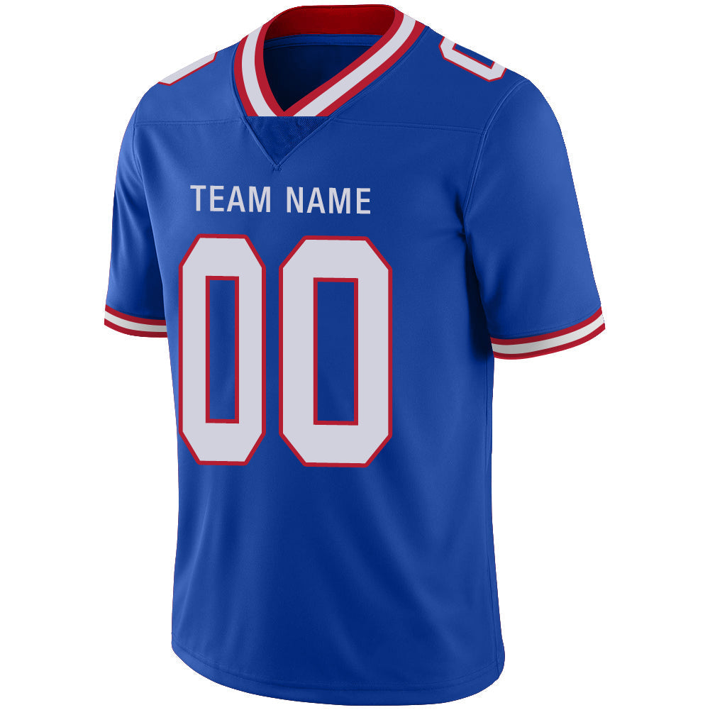 Custom NY.Jets Stitched American Football Jerseys Personalize Birthday Gifts Royal Jersey view 4