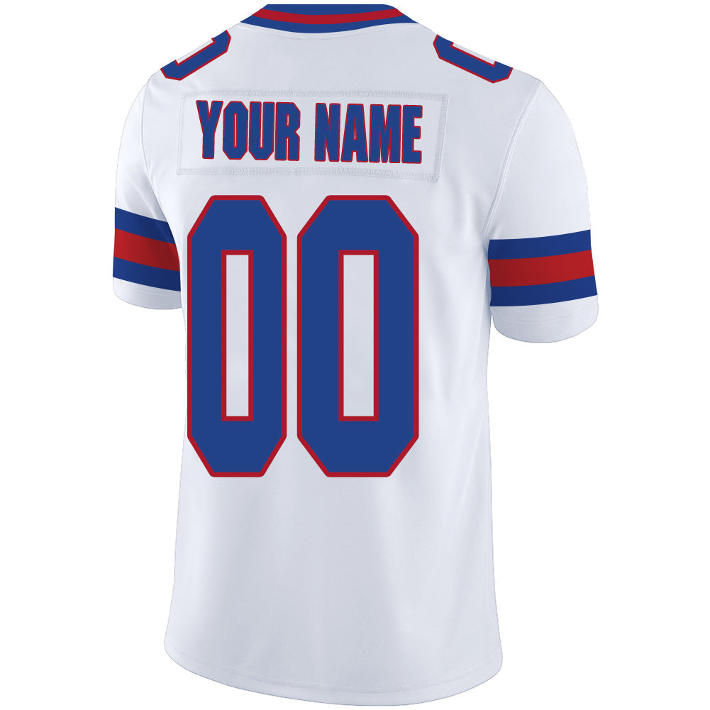 Custom NY.Jets Stitched American Football Jerseys Personalize Birthday Gifts White Jersey view 4