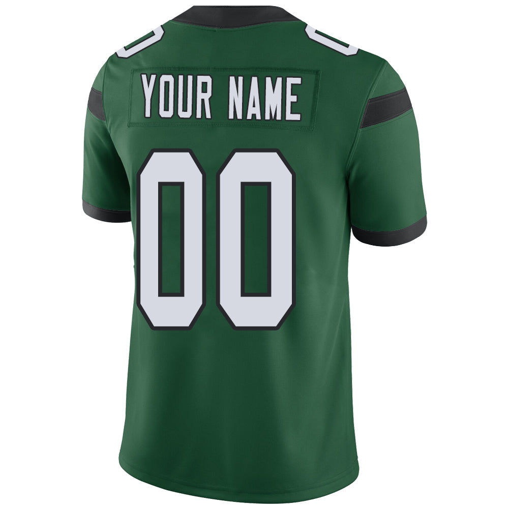 Custom NY.Jets Stitched American Football Jerseys Personalize Birthday Gifts Green Jersey view 3