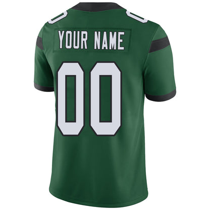 Custom NY.Jets Stitched American Football Jerseys Personalize Birthday Gifts Green Jersey view 3