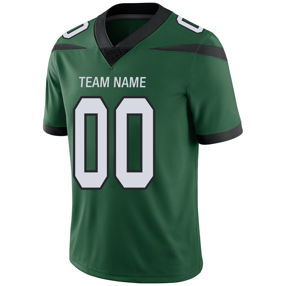 Custom NY.Jets Stitched American Football Jerseys Personalize Birthday Gifts Green Jersey view 4