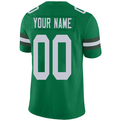 Custom NY.Jets Stitched American Football Jerseys Personalize Birthday Gifts Green Jersey view 3