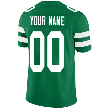 Custom NY.Jets Stitched American Football Jerseys Personalize Birthday Gifts Green Jersey view 3