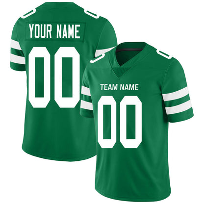 Custom NY.Jets Stitched American Football Jerseys Personalize Birthday Gifts Green Jersey - Main View