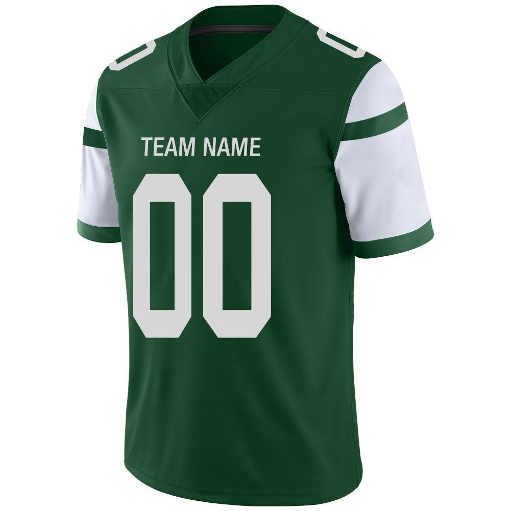 Custom NY.Jets Stitched American Football Jerseys Personalize Birthday Gifts Green Jersey view 4