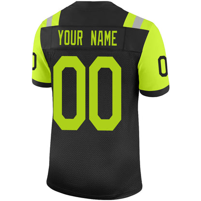 Custom NY.Jets Stitched American Football Jerseys Personalize Birthday Gifts Black Jersey view 3