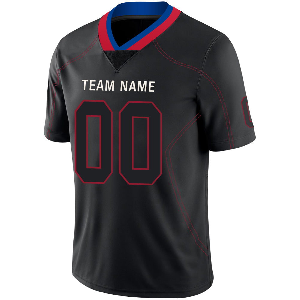 Custom NY.Jets Stitched American Jerseys Personalize Birthday Gifts Black Football Jerseys view 4