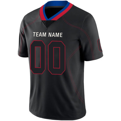 Custom NY.Jets Stitched American Jerseys Personalize Birthday Gifts Black Football Jerseys view 4