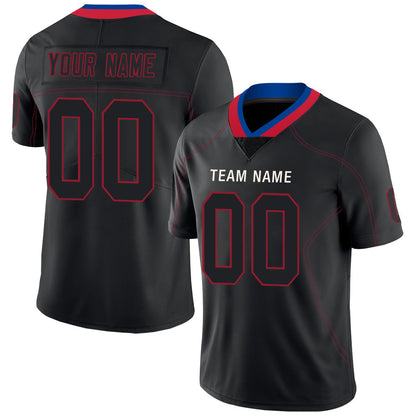 Custom NY.Jets Stitched American Jerseys Personalize Birthday Gifts Black Football Jerseys - Main View
