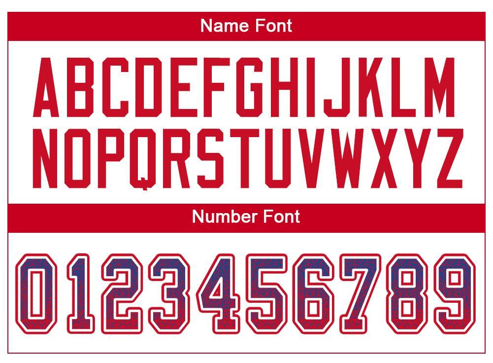 Custom Royal Scarlet-White Drift Fashion Football Jersey view 4