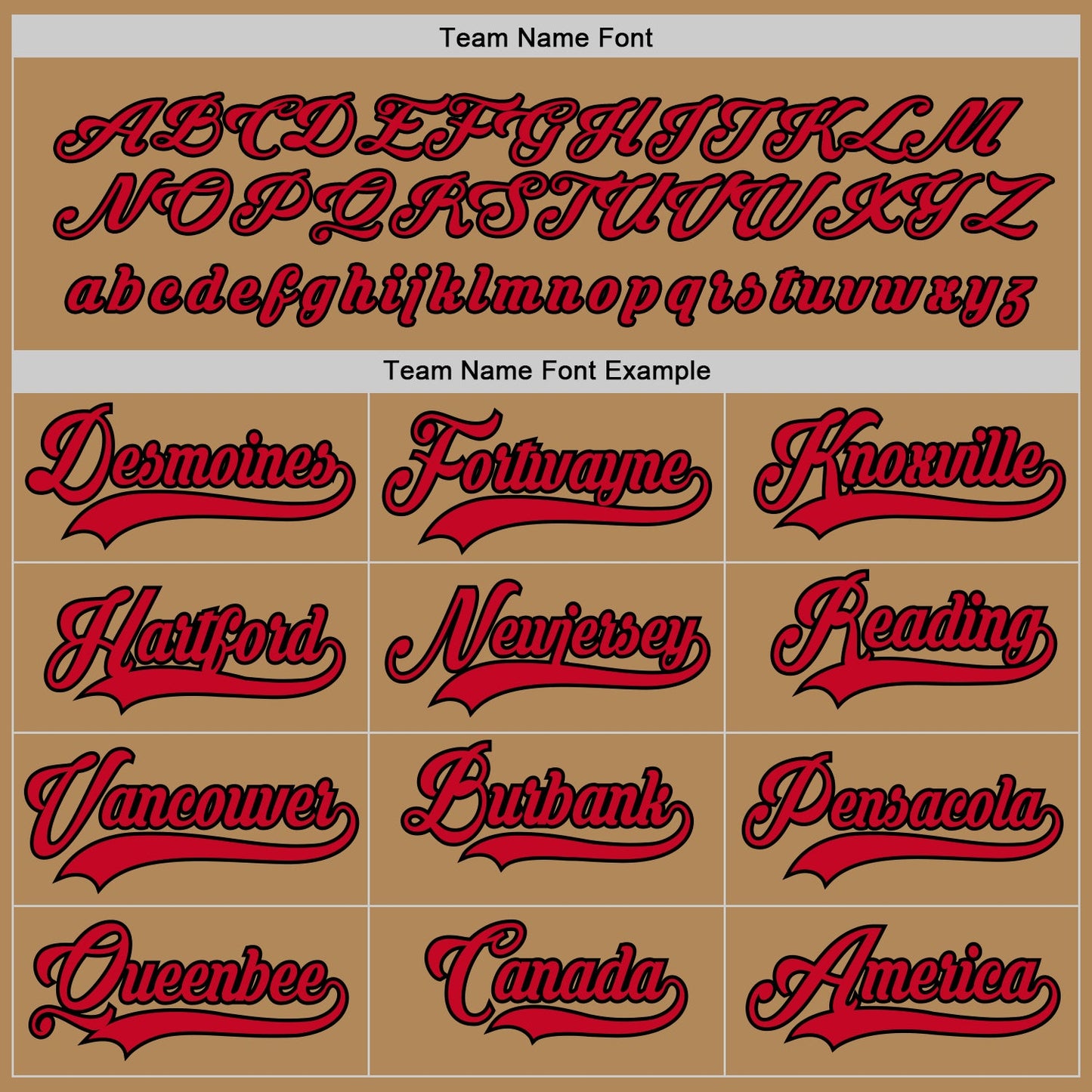 Custom Old Gold Red-Black Hockey Jersey view 4