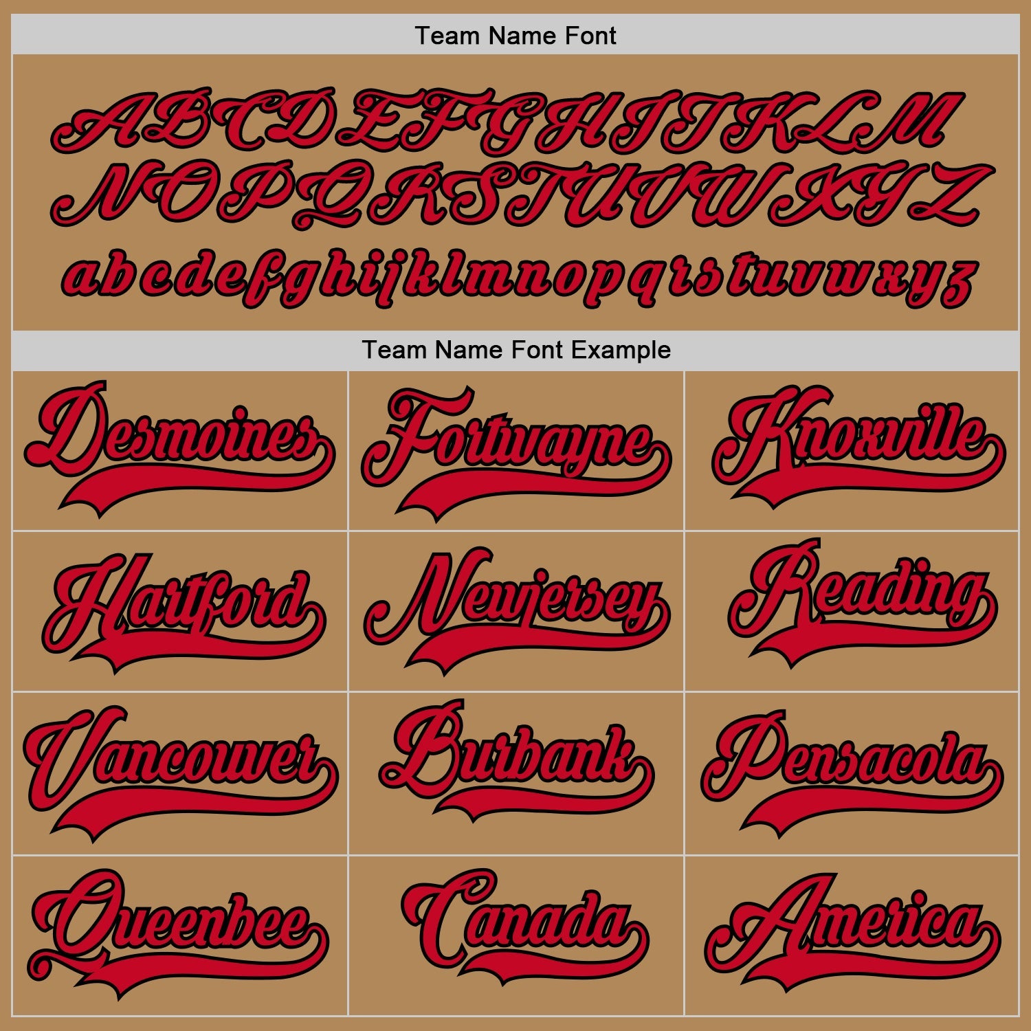 Custom Old Gold Red-Black Hockey Jersey view 4