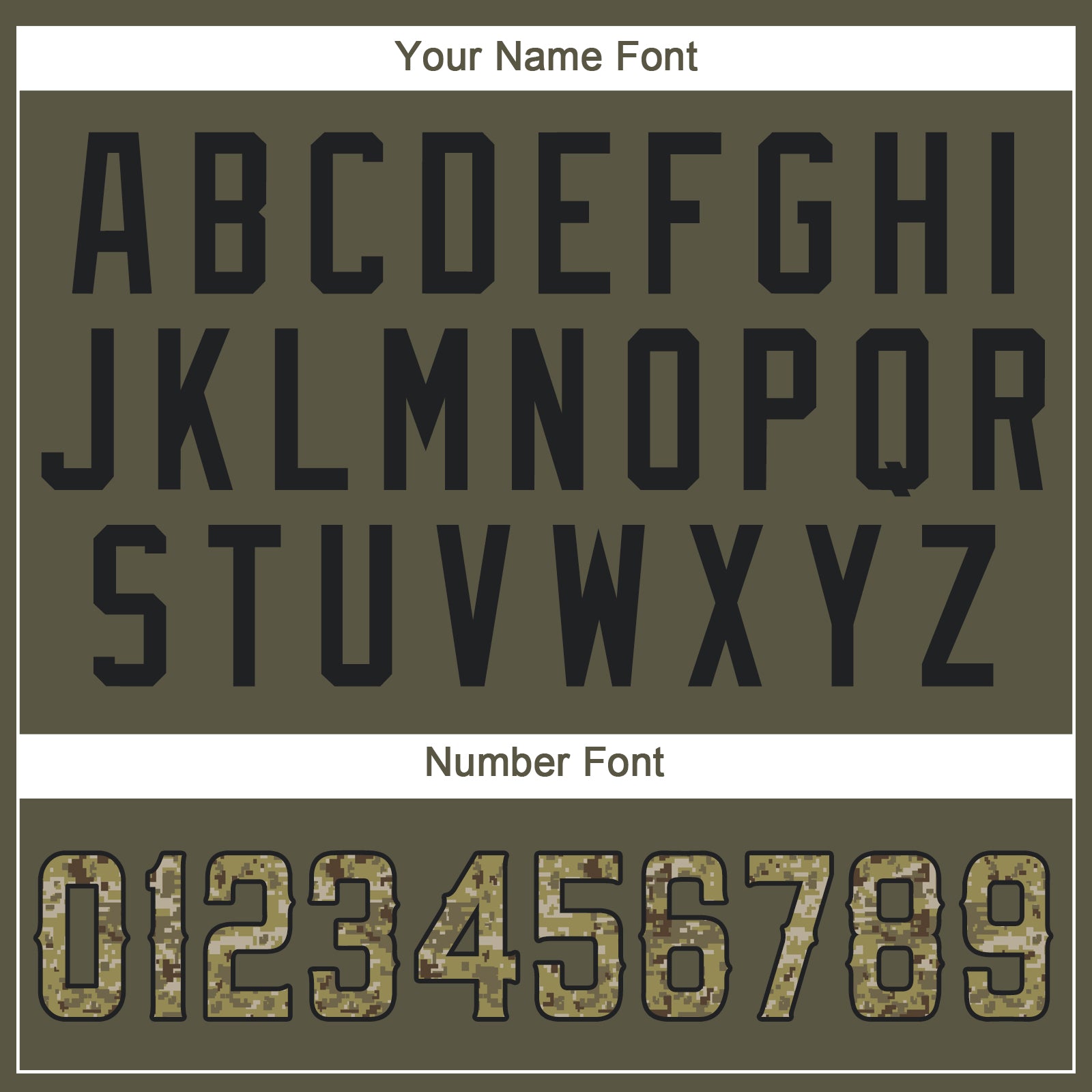 Custom Olive Camo-Black Performance Salute To Service T-Shirt view 3