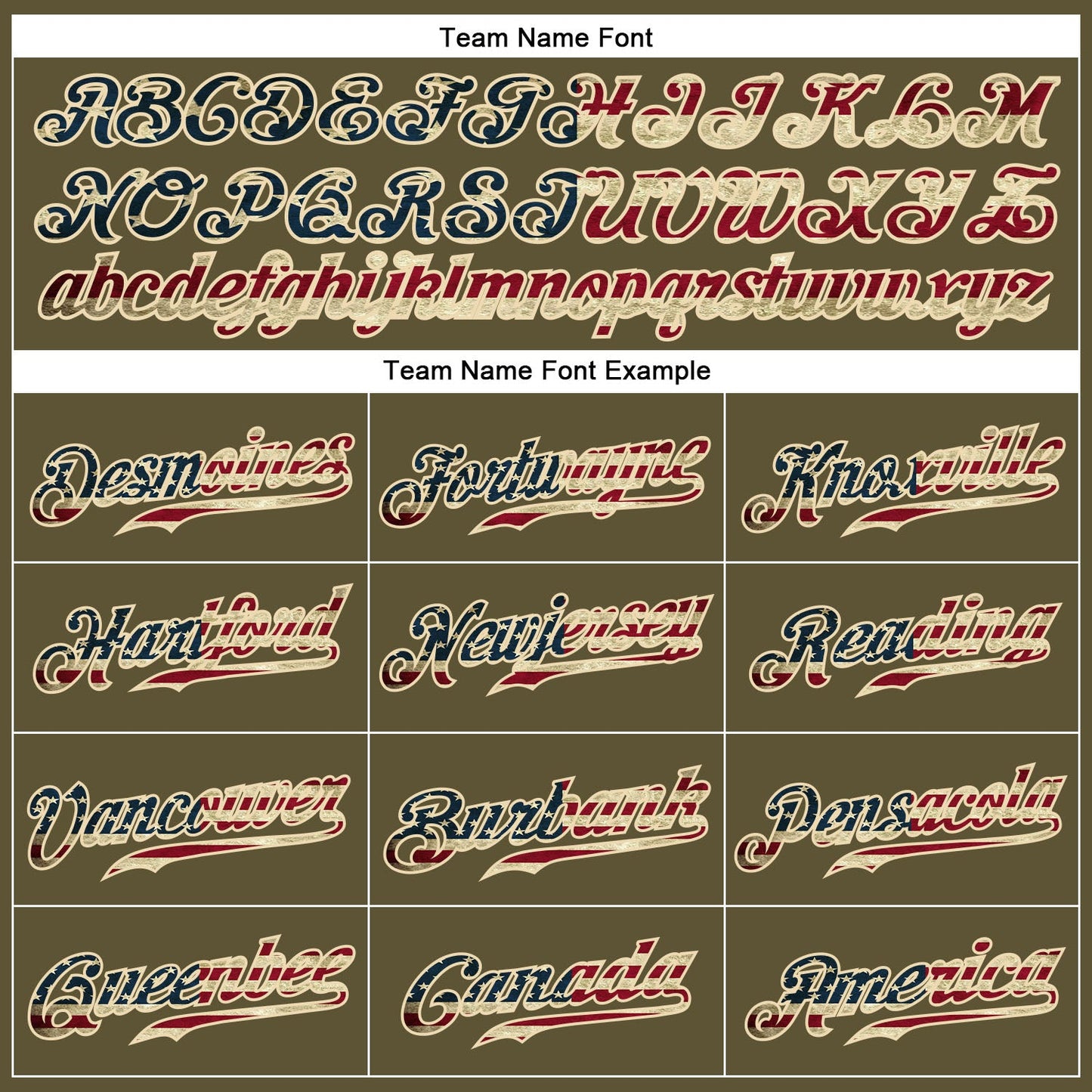 Custom Olive Vintage USA Flag-Cream Authentic Salute To Service Baseball Jersey view 4