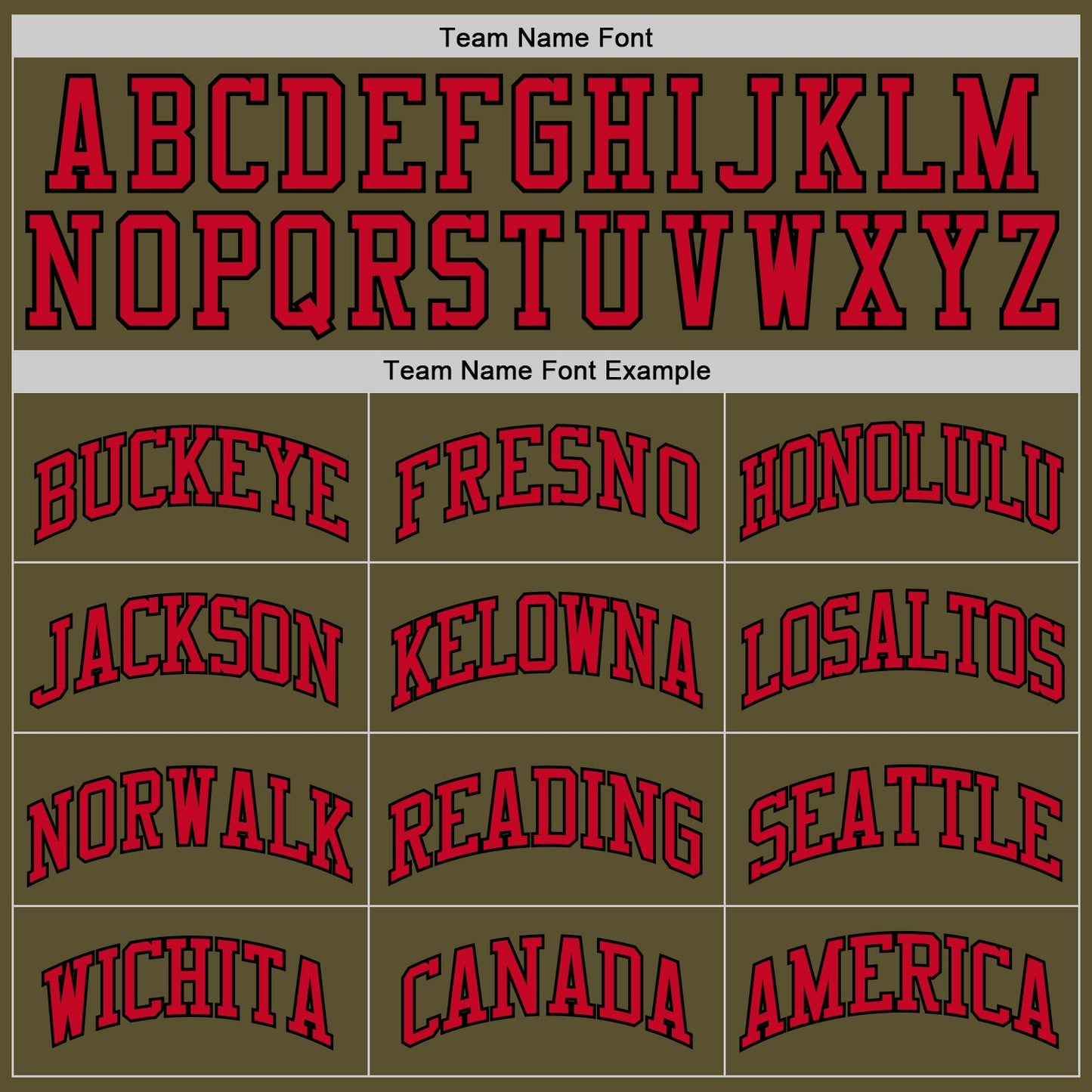 Custom Olive Red-Black Authentic Salute To Service Baseball Jersey view 5