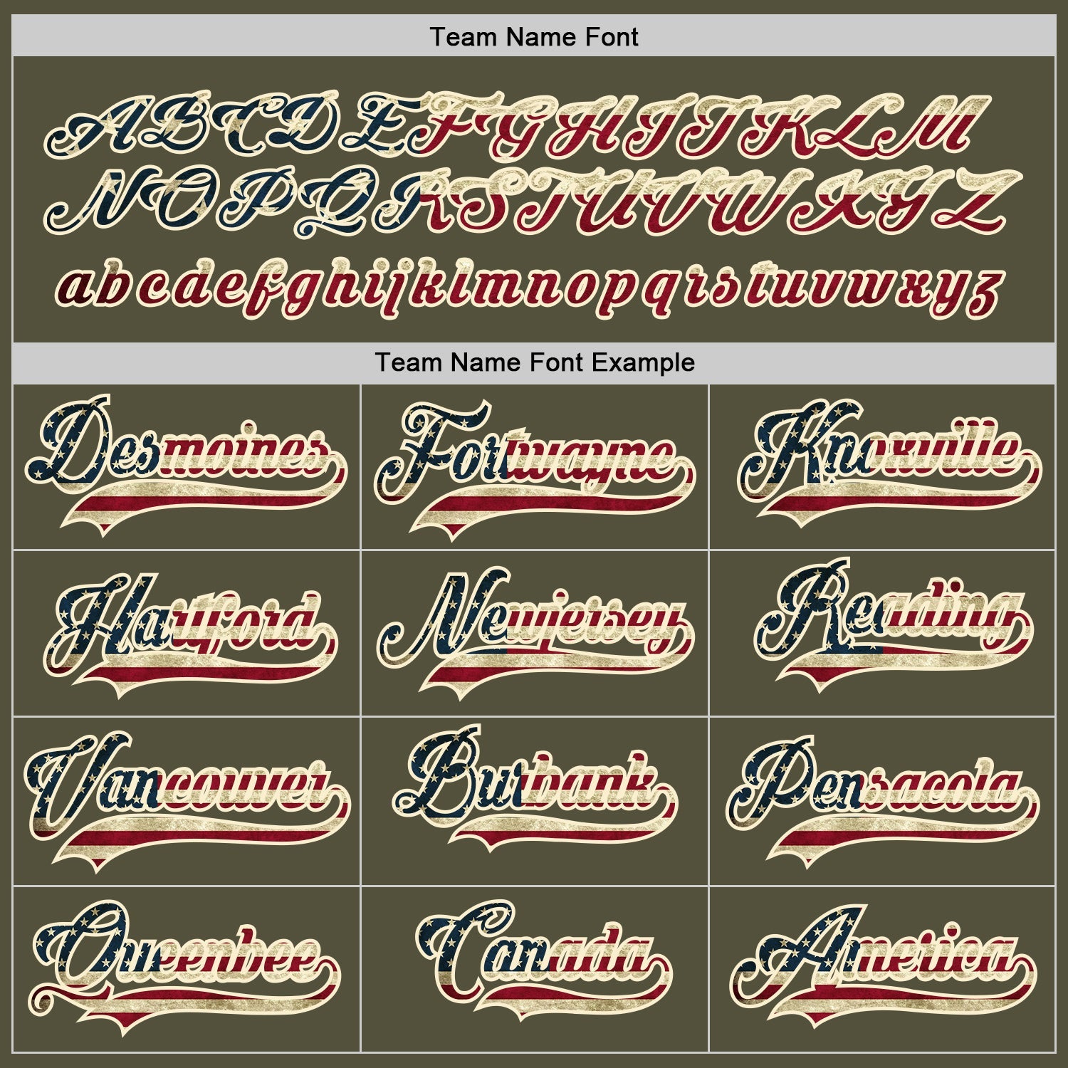 Custom Olive Vintage USA Flag-Cream Salute To Service Hockey Jersey view 4