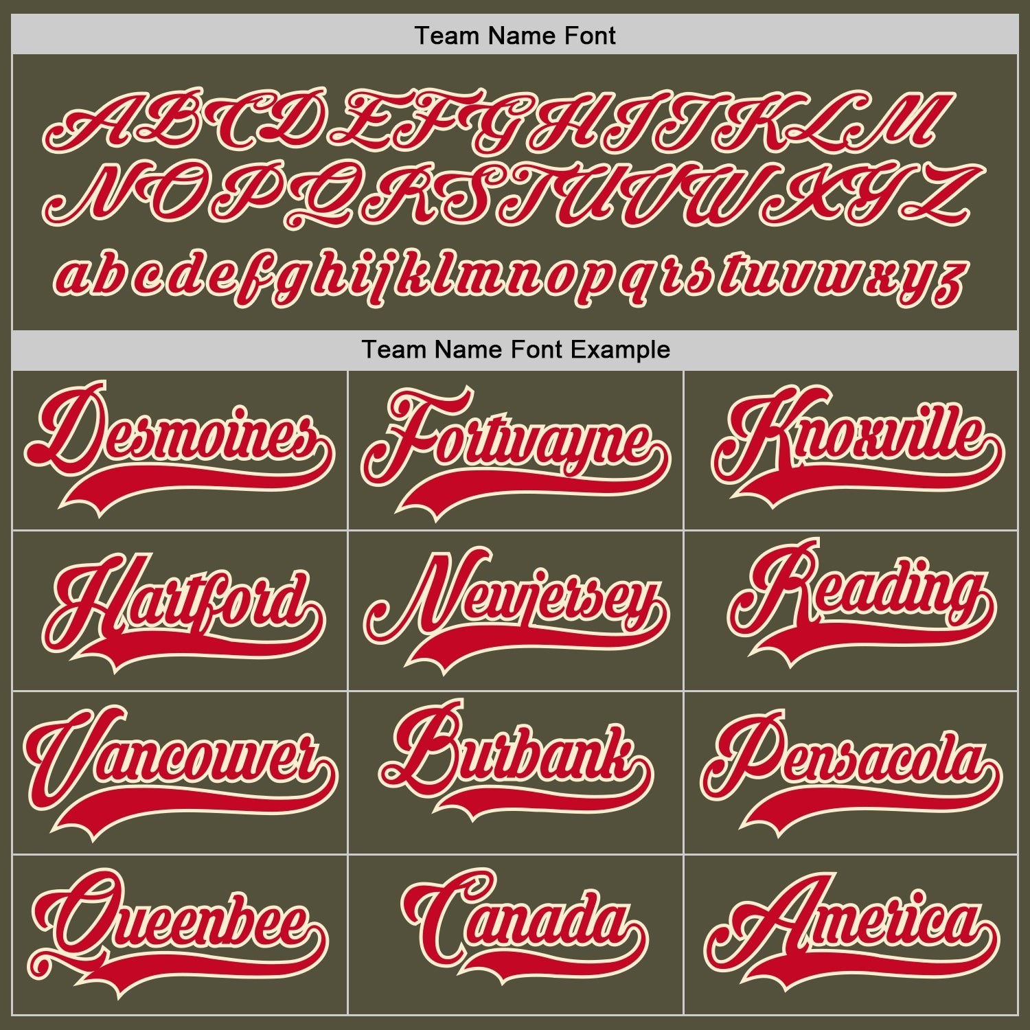 Custom Olive Red-Cream Salute To Service Hockey Jersey view 4
