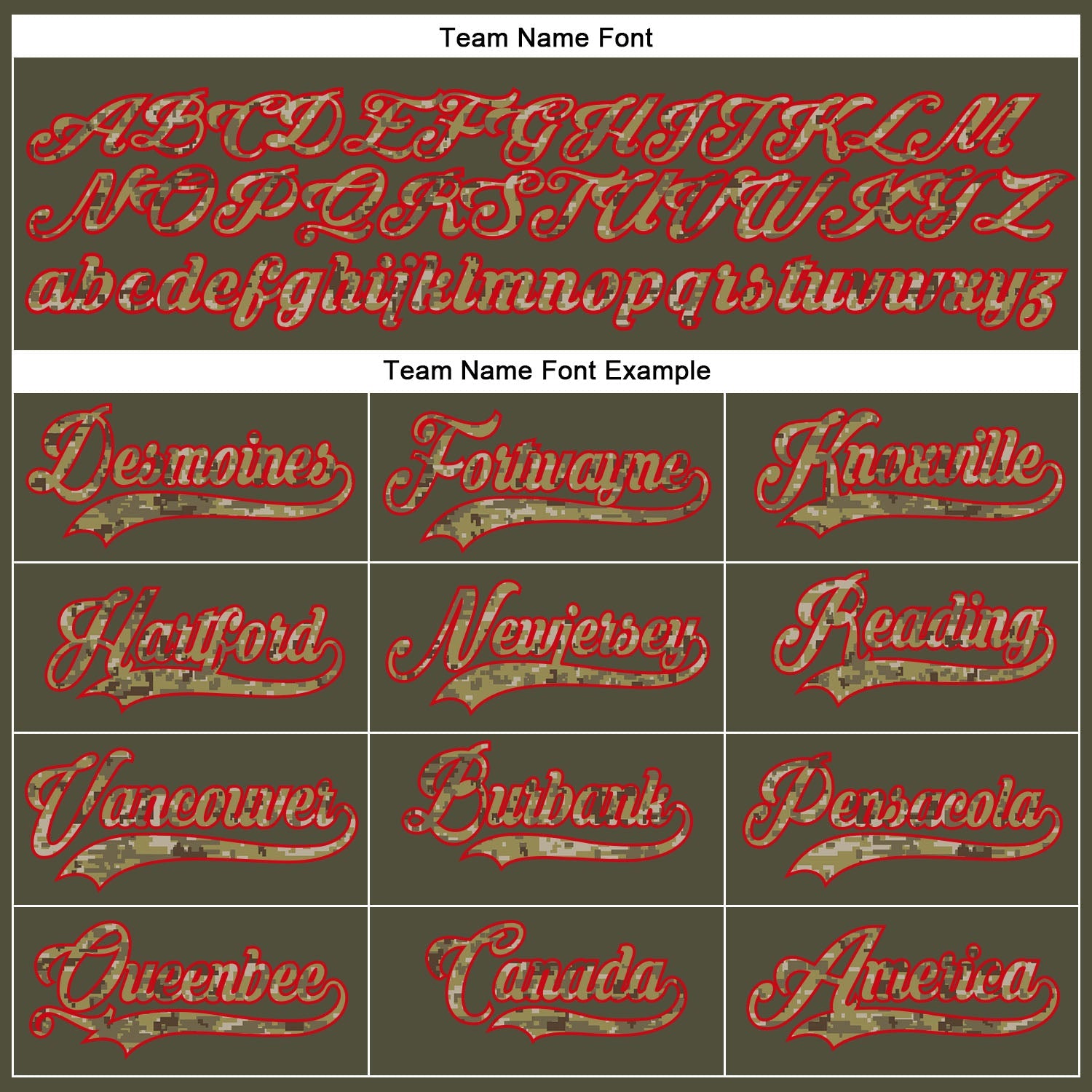 Custom Olive Cmao-Red Authentic Salute To Service Baseball Jersey view 4