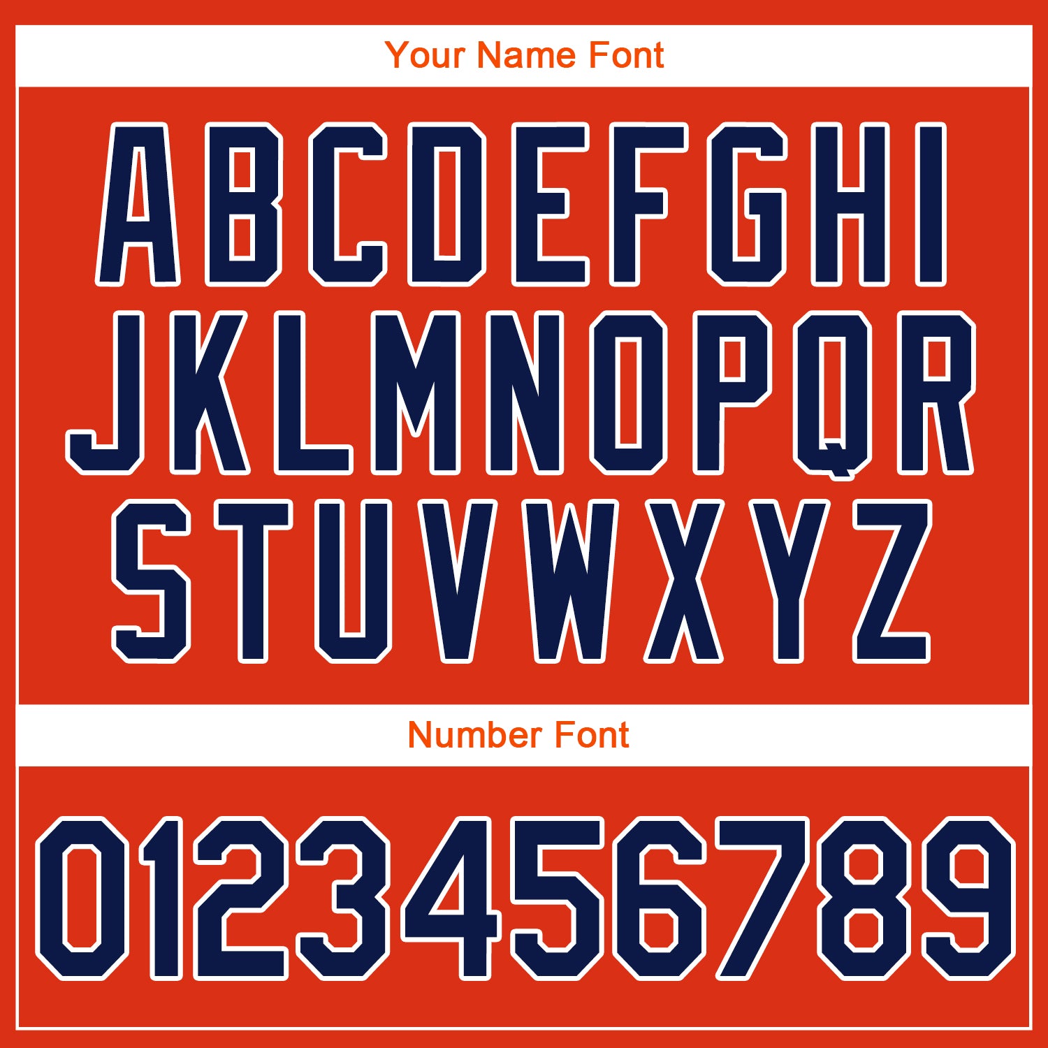 Custom Orange Navy-White Authentic Throwback Rib-Knit Baseball Jersey Shirt view 5