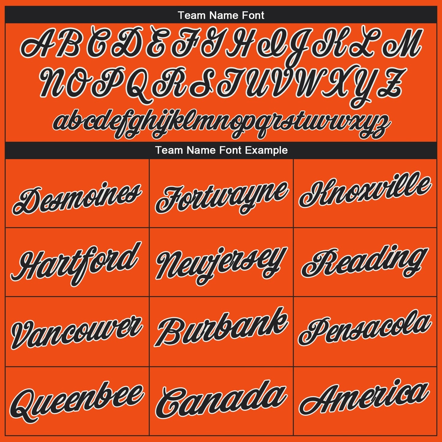 Custom Orange Black-White Performance T-Shirt view 4