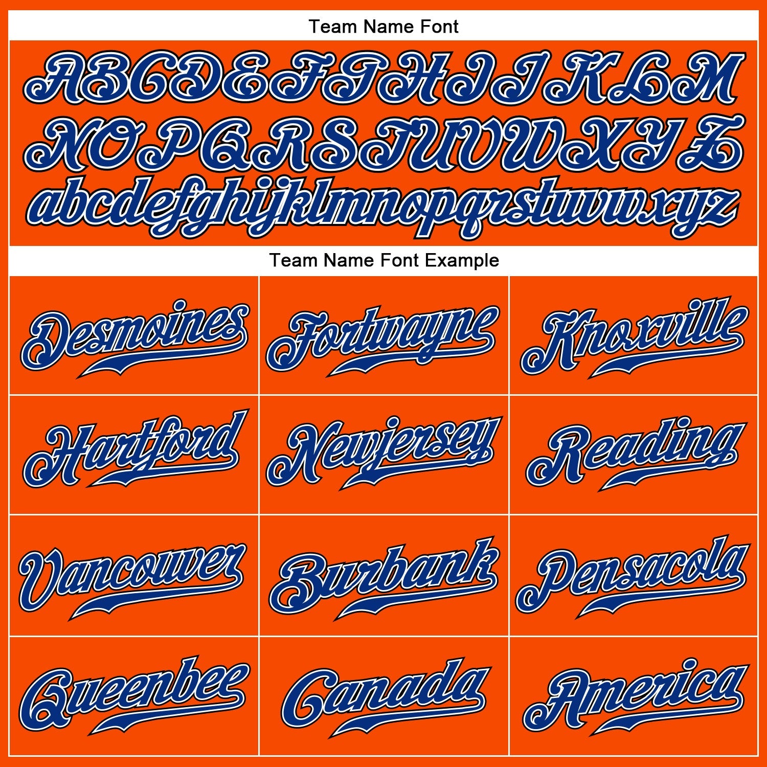 Custom Orange Black Pinstripe Royal-Black Authentic Baseball Jersey view 4