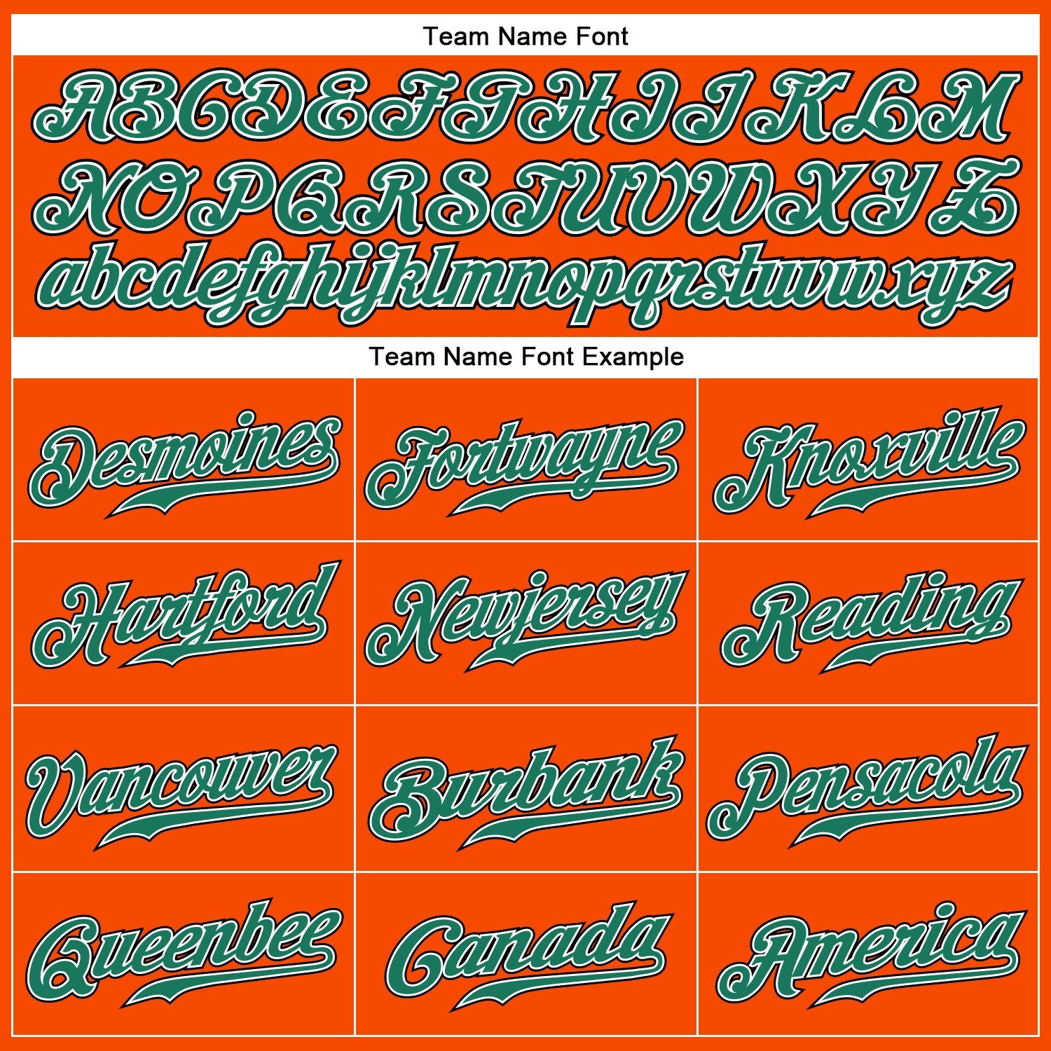 Custom Orange Kelly Green Pinstripe Kelly Green-Black Authentic Baseball Jersey view 4