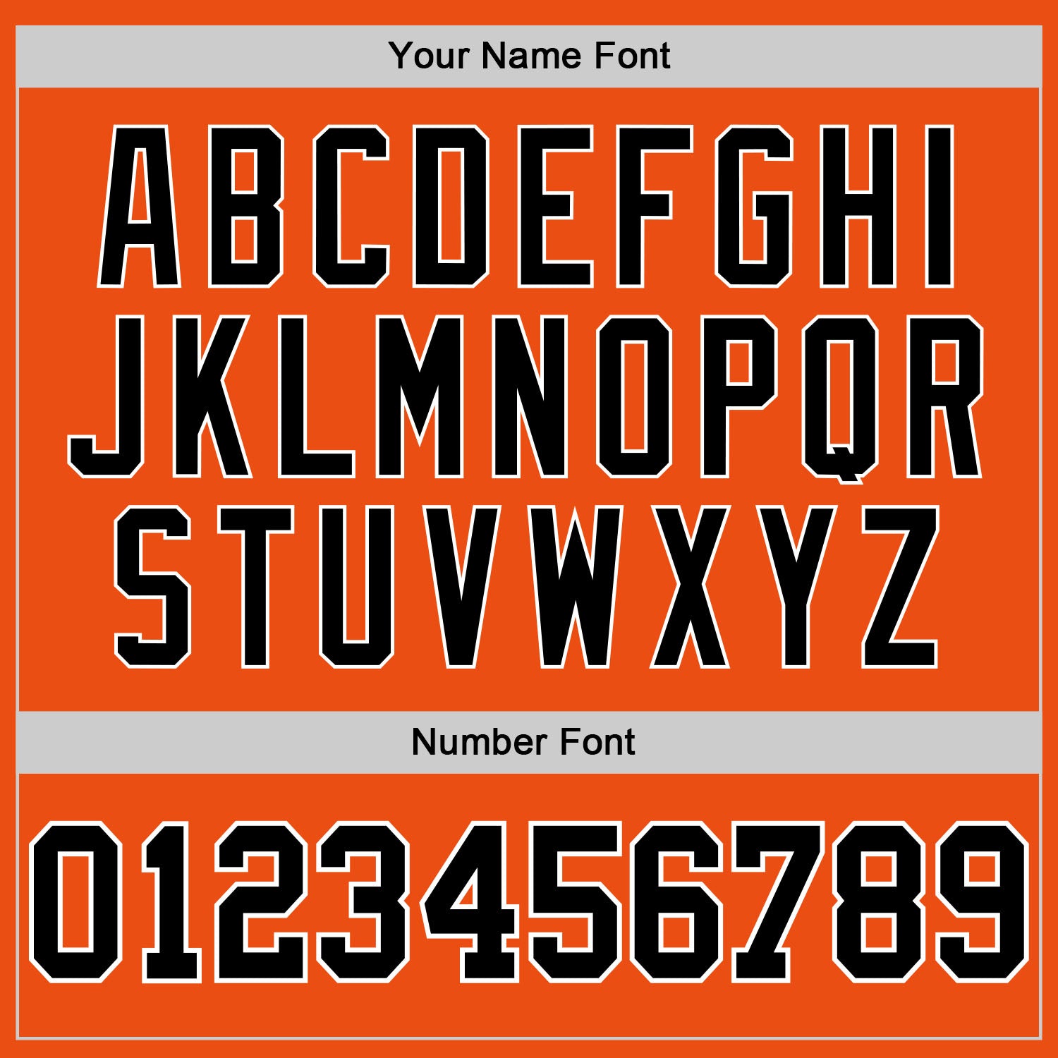 Custom Orange Black-White Authentic Baseball Jersey view 5