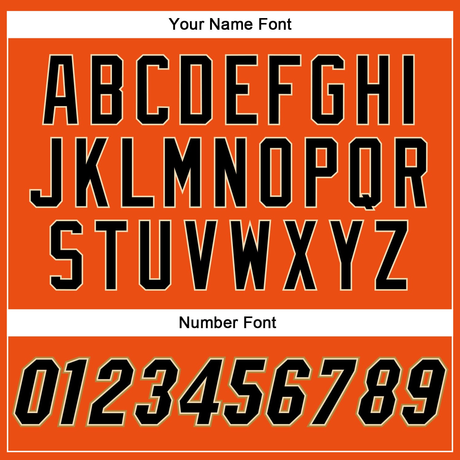 Custom Orange Black-Old Gold Authentic Baseball Jersey view 5