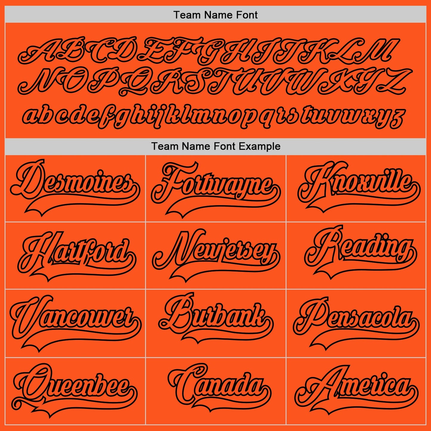 Custom Orange Orange-Black Hockey Jersey view 4