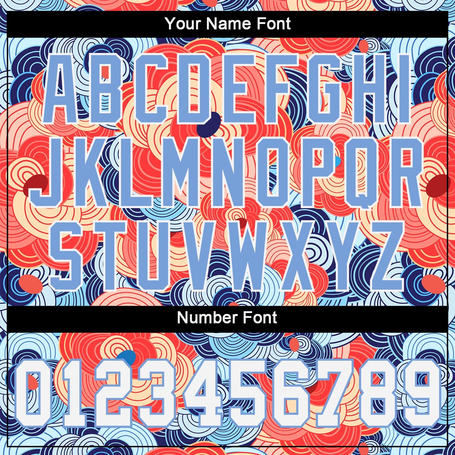 Custom Orange White-Light Blue 3D Pattern Design Flowers Authentic Baseball Jersey view 5