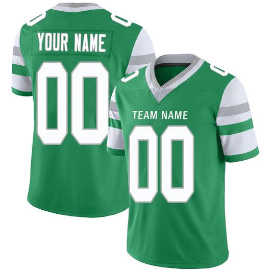 Custom NY.Jets Stitched American Football Jerseys Personalize Birthday Gifts Green Jersey - Main View