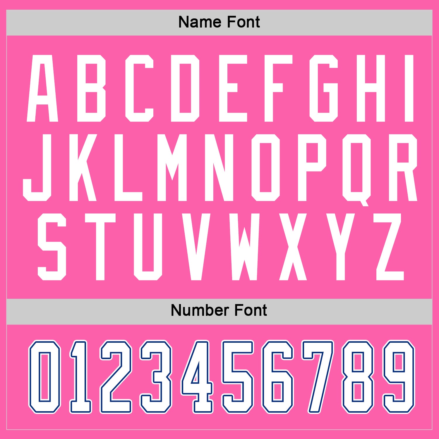 Custom Pink White-Royal Hockey Jersey view 3