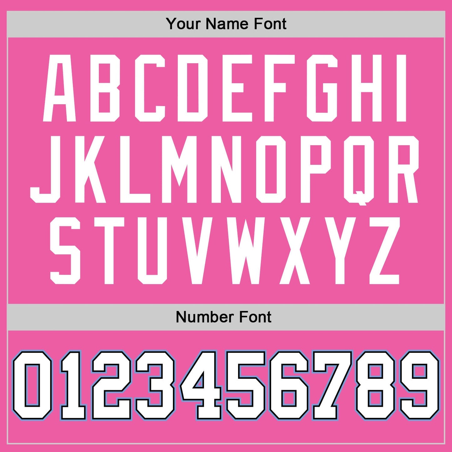 Custom Pink White-Light Blue Authentic Baseball Jersey view 5
