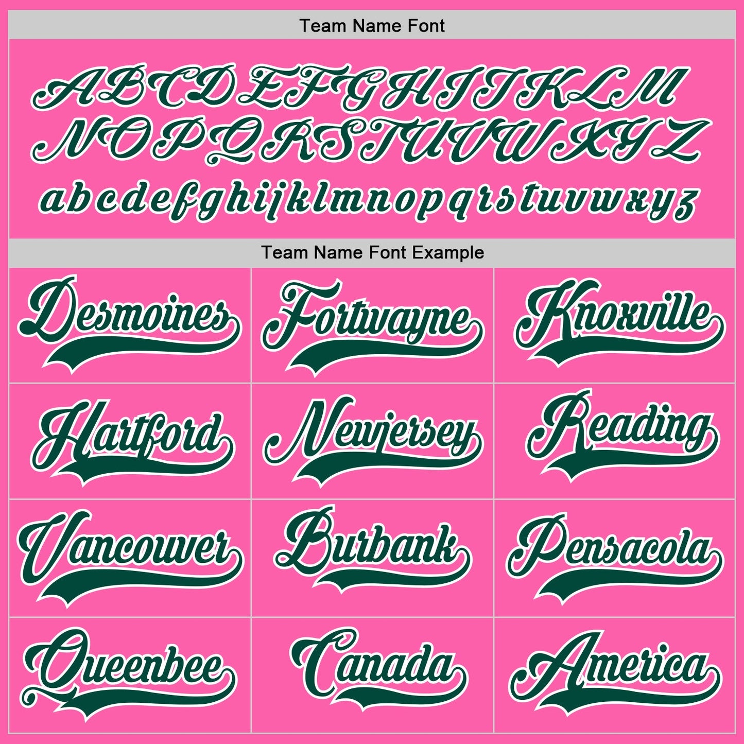 Custom Pink Green-White Hockey Jersey view 4